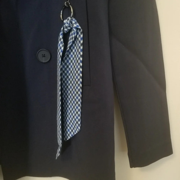 Nine West Handkerchief-Detailed Blazer NWT - Picture 6 of 8